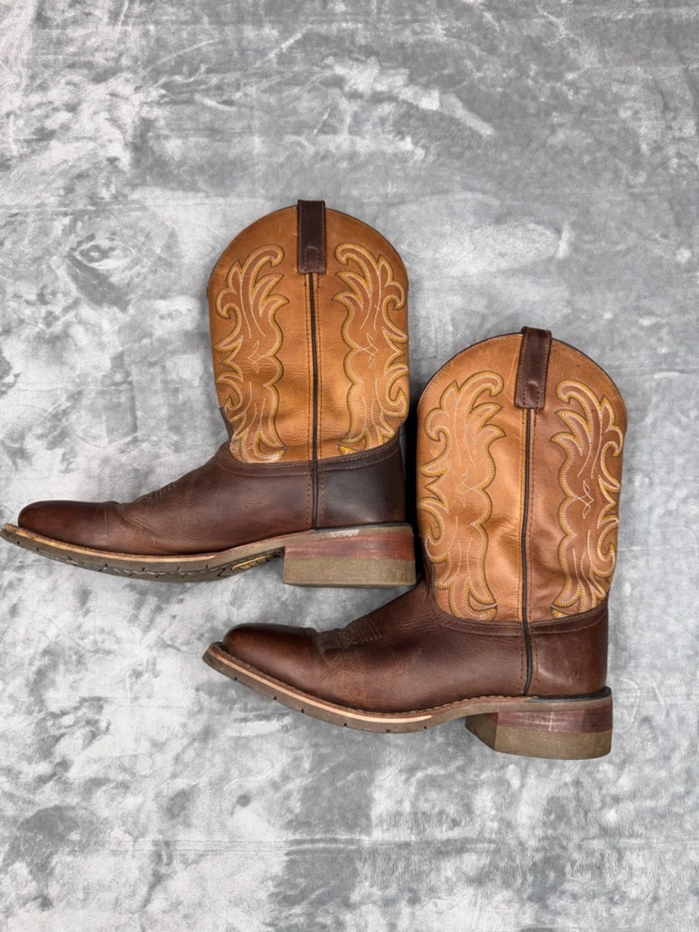 Dan Post Work Welt Brown Oil Resistant Boots - Picture 6 of 12